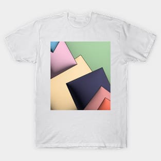 Pastel blocks T-Shirt